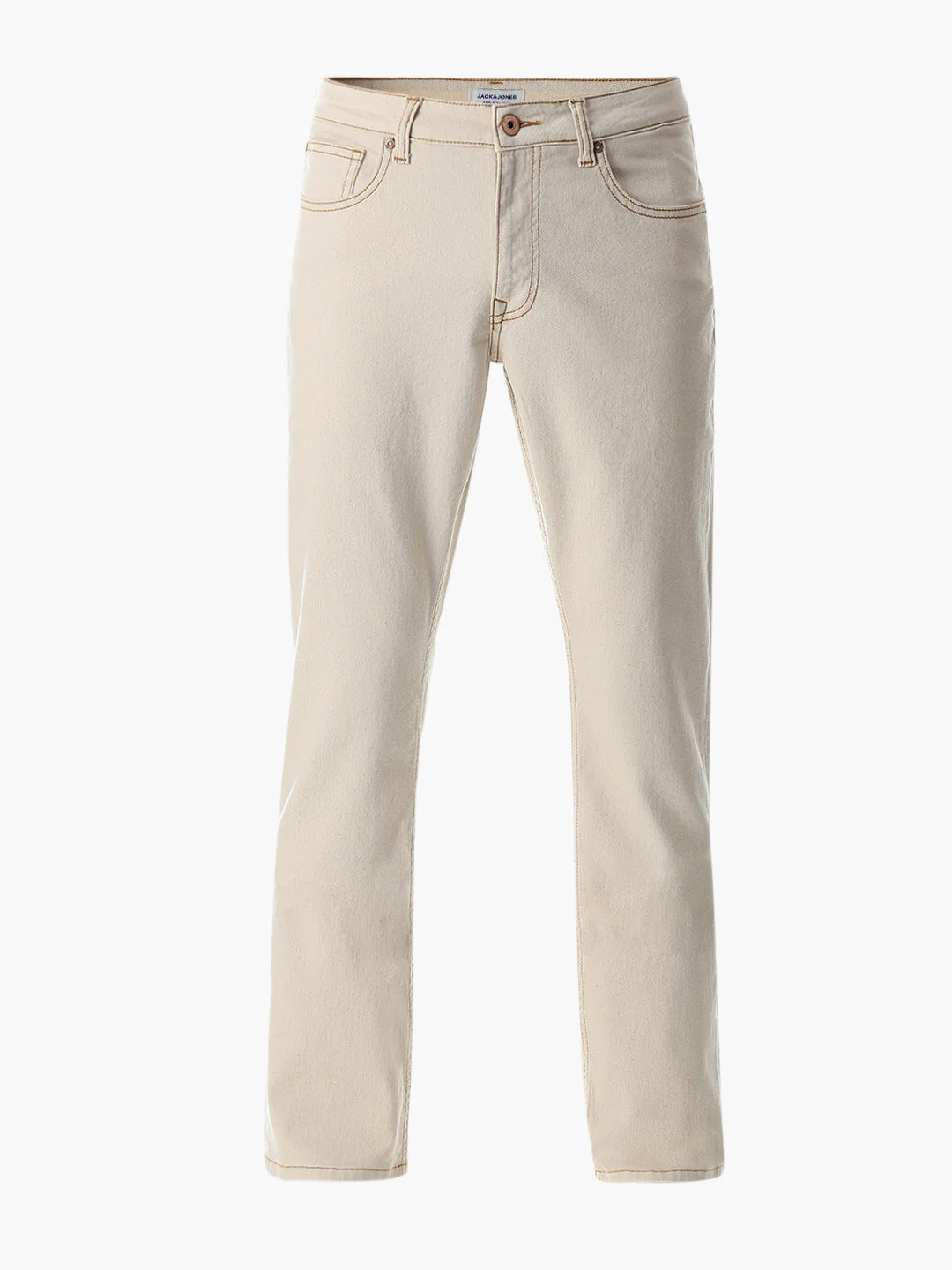 Beige Clark Regular Fit Jeans - Image 7