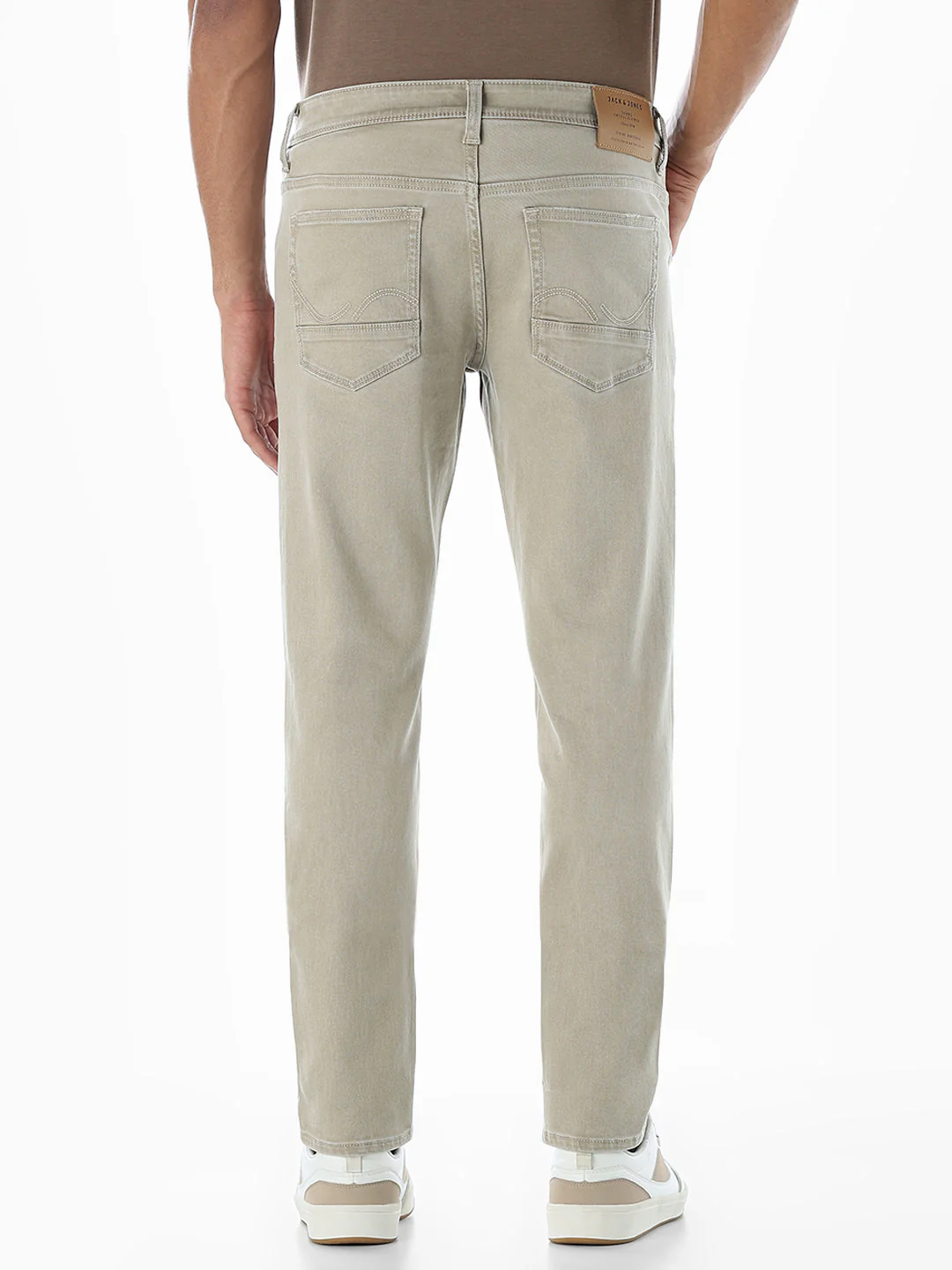 Glenn Slim Fit Jeans - Brown - Image 3