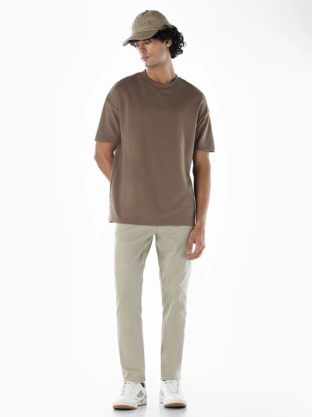 Glenn Slim Fit Jeans - Brown - Image 6