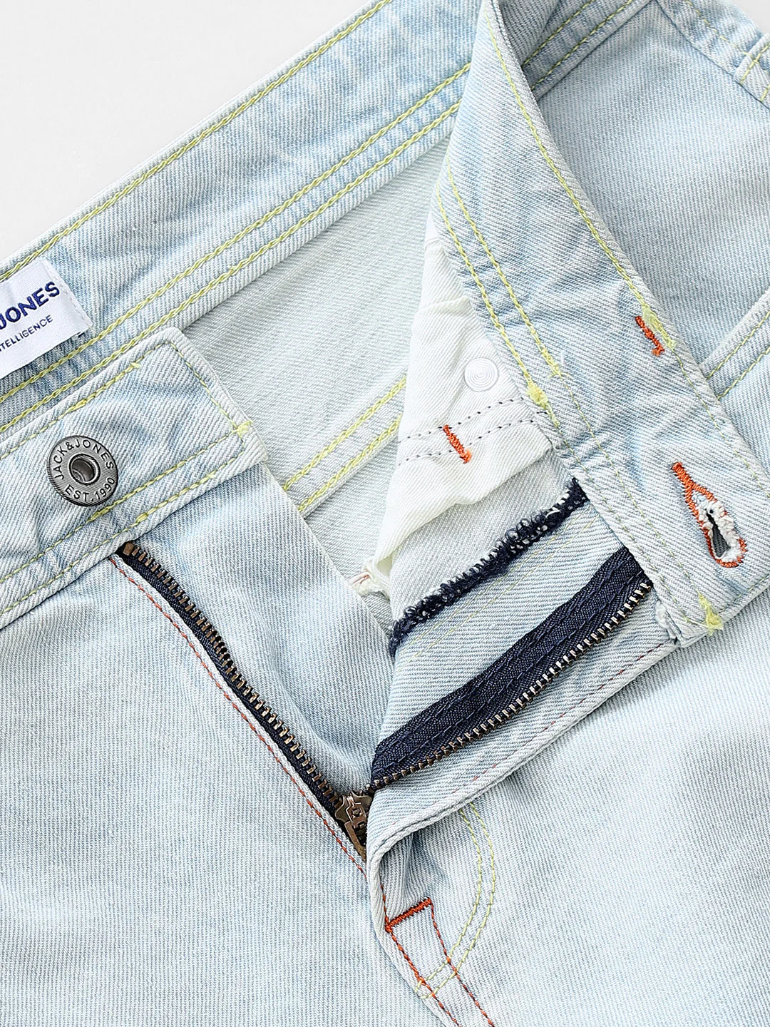 Light Blue Low Rise Glenn Slim Fit Jeans - Image 5