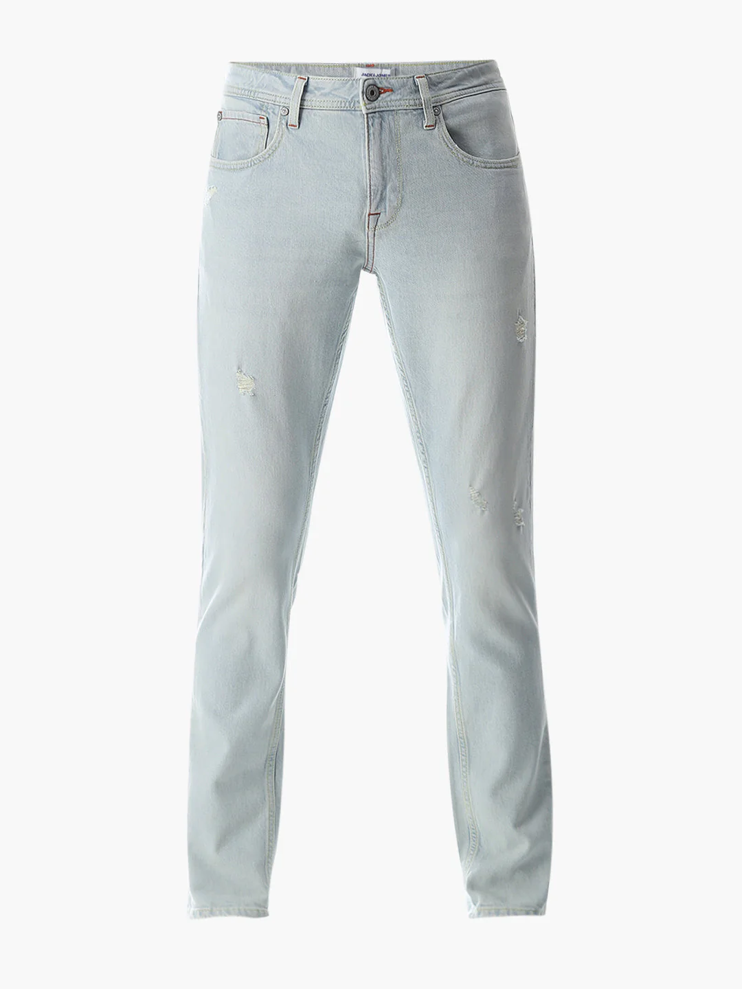 Light Blue Low Rise Glenn Slim Fit Jeans - Image 7
