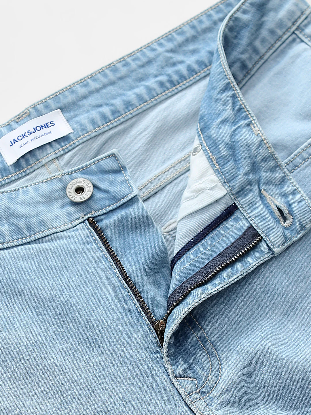 Light Blue Clark Regular Fit Jeans - Image 5