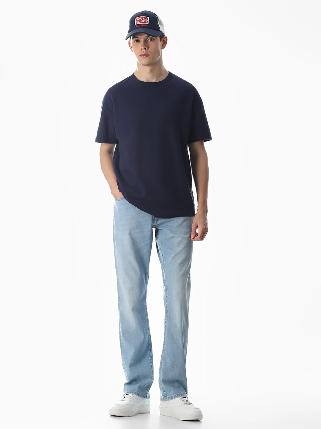 Light Blue Clark Regular Fit Jeans - Image 6