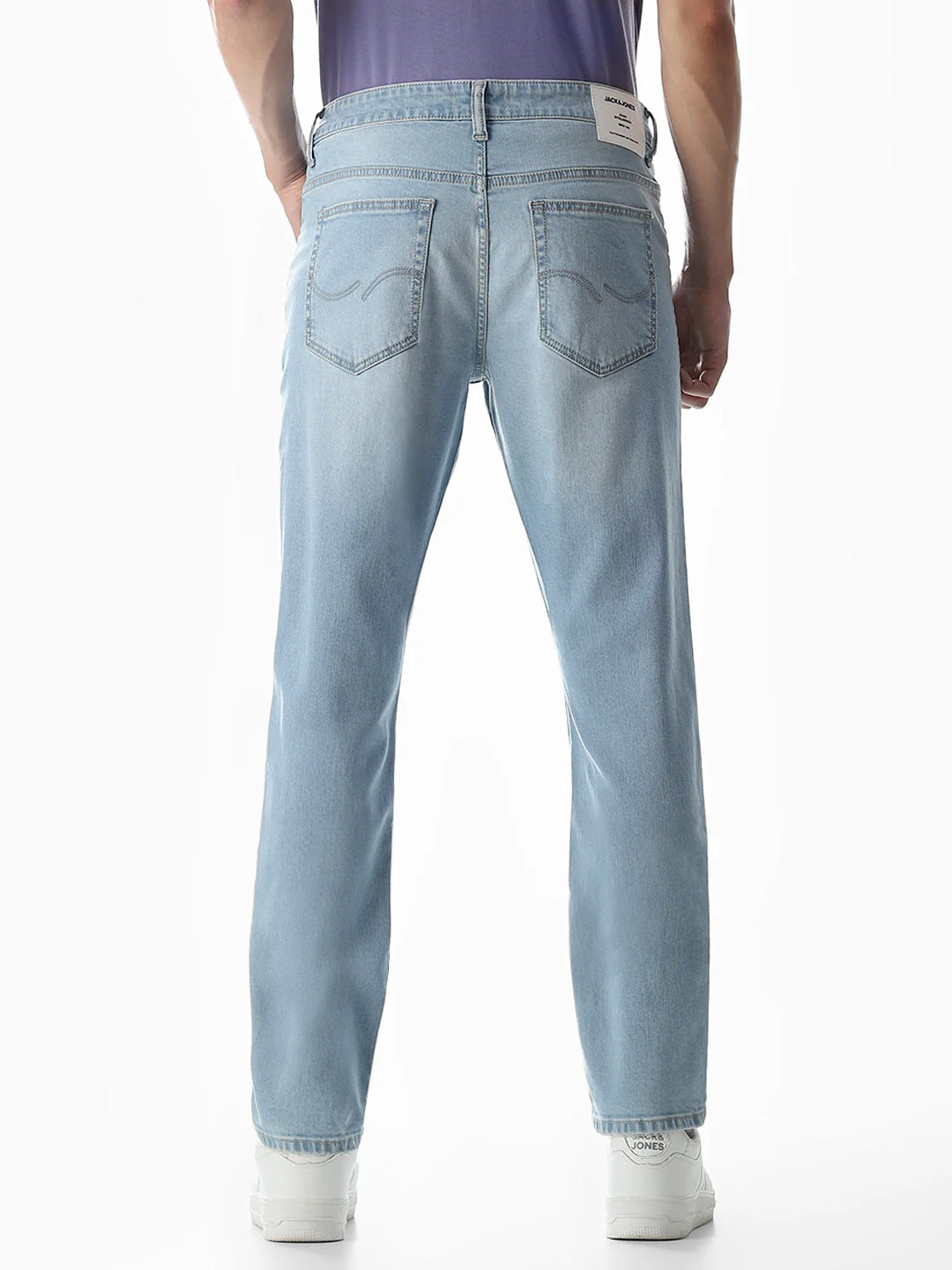 Light Blue Glenn Slim Fit Jeans - Image 3