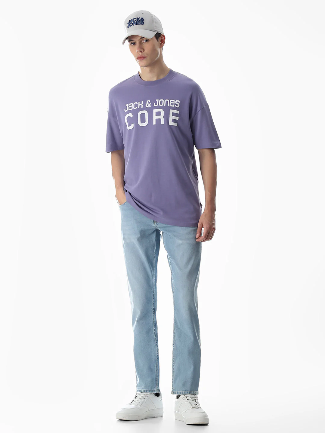 Light Blue Glenn Slim Fit Jeans - Image 6