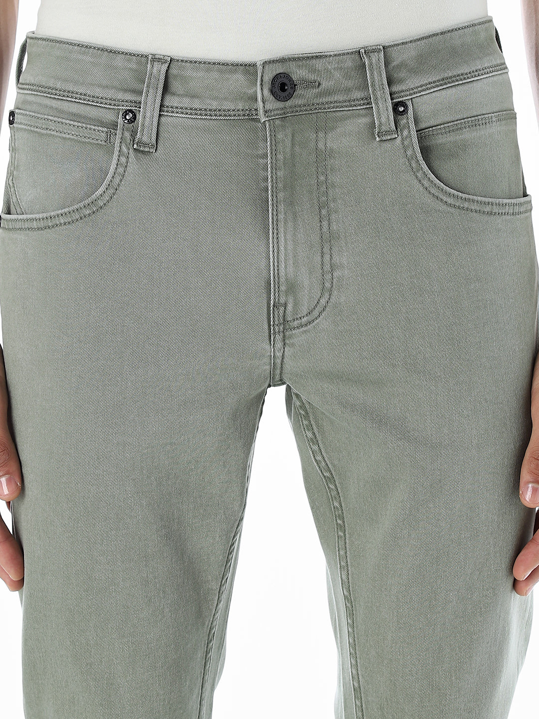 Ben Skinny Fit Jeans - Green - Image 4