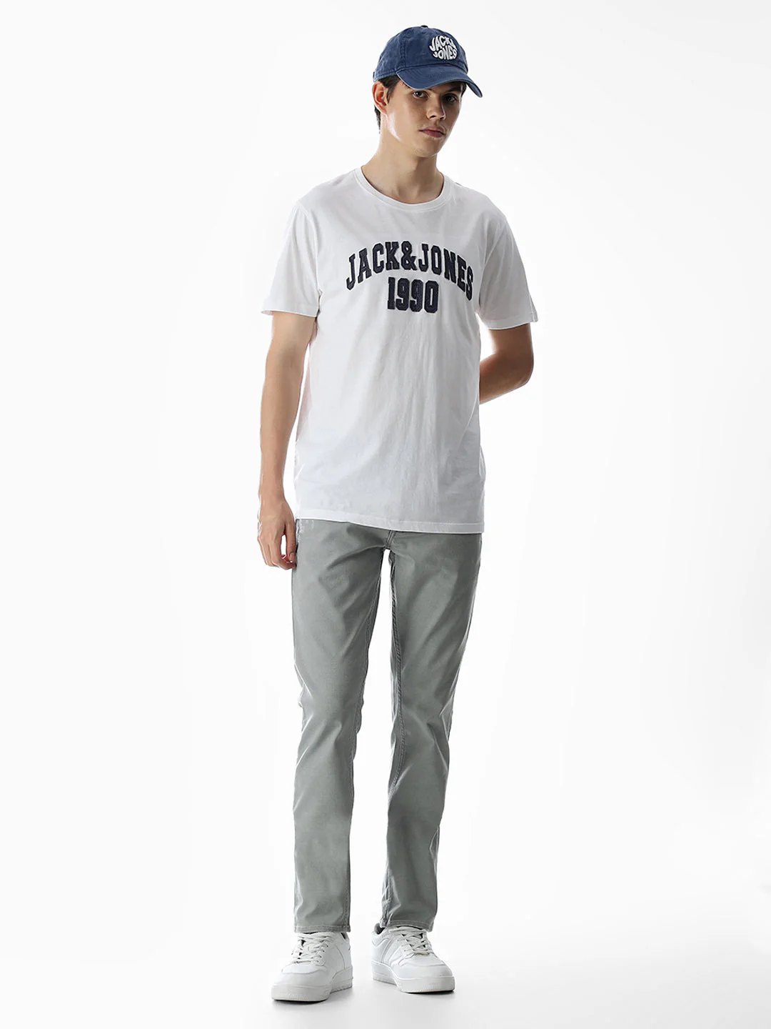 Green Distressed Glenn Slim Fit Jeans - Image 6