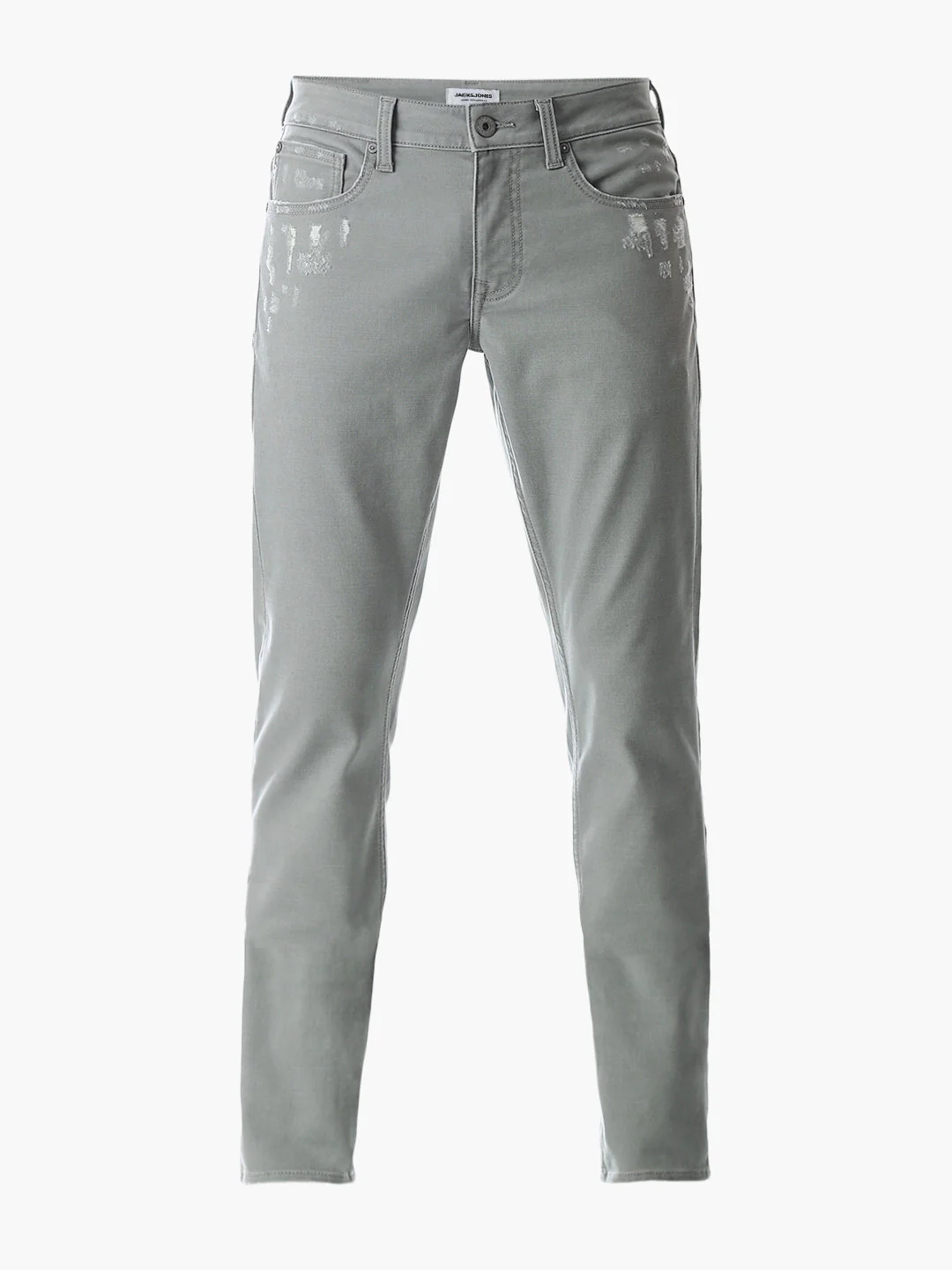 Green Distressed Glenn Slim Fit Jeans - Image 7