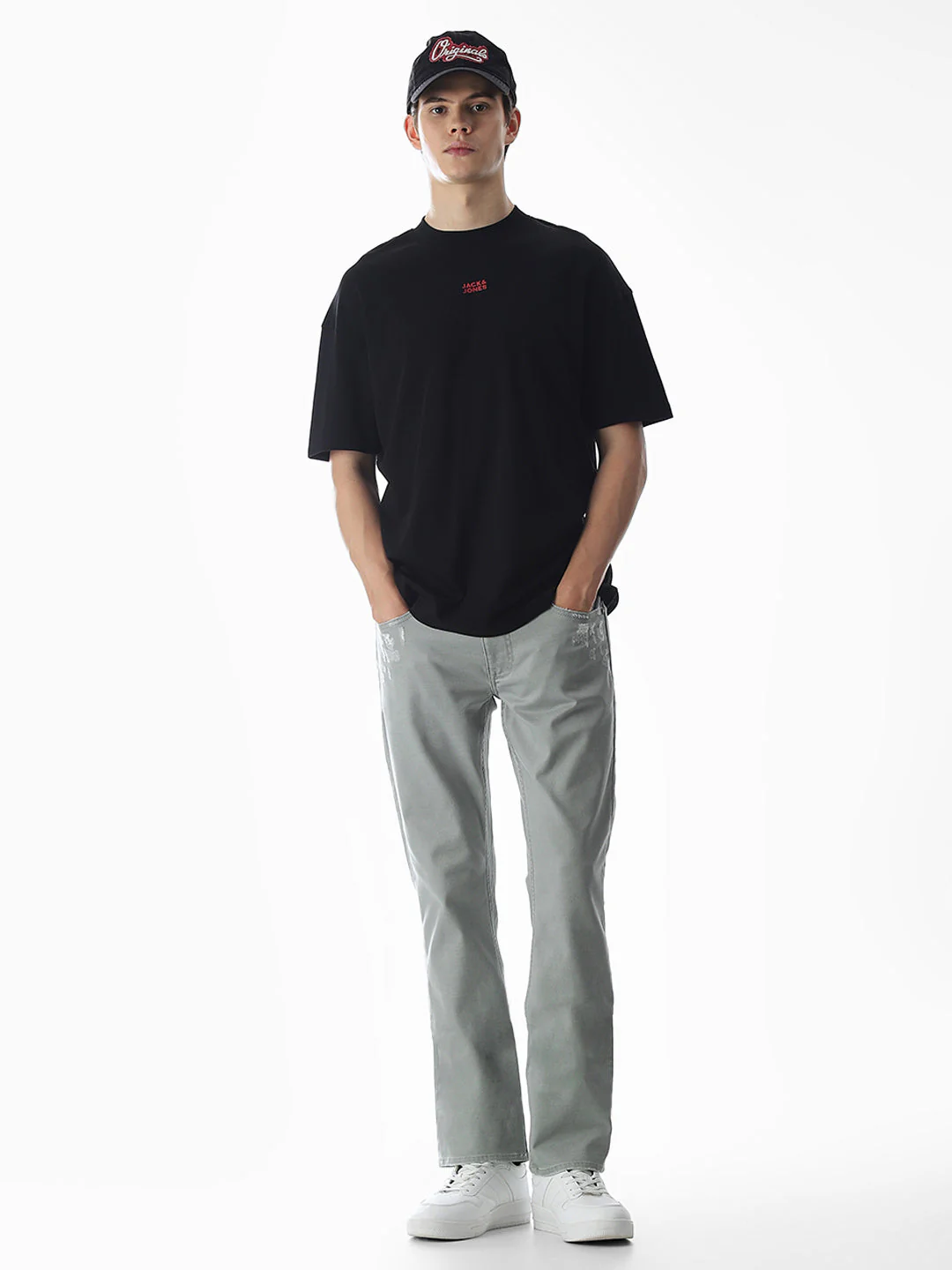 Green Distressed Clark Regular Fit Jeans - Image 6