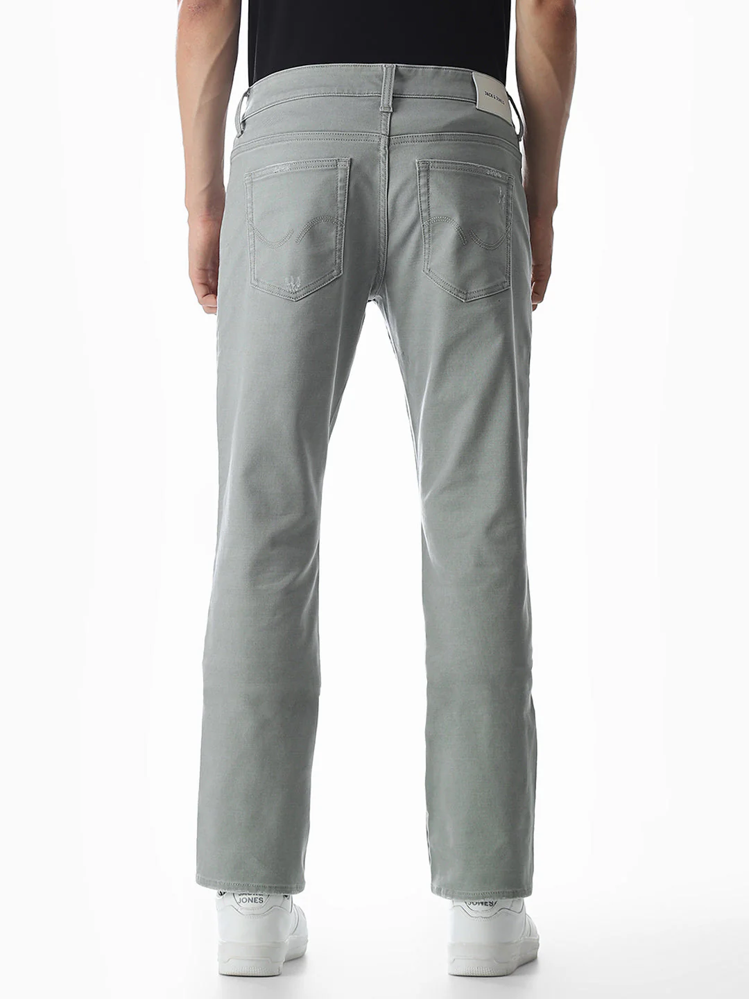 Green Distressed Clark Regular Fit Jeans - Image 9