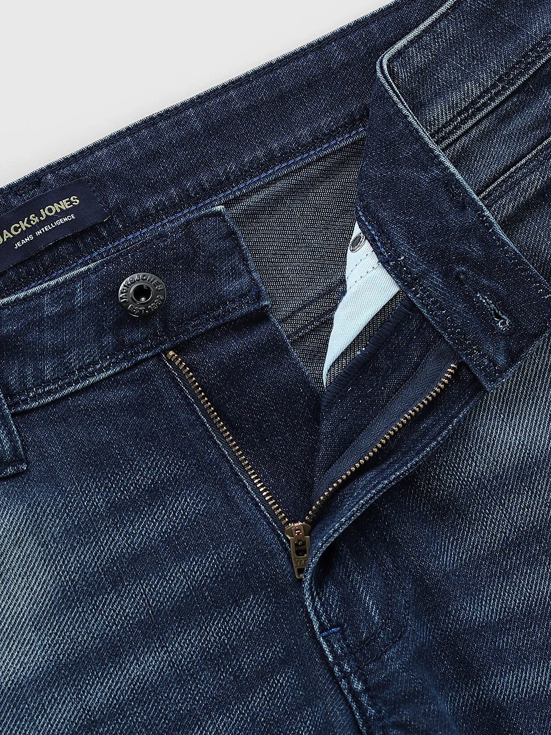 Brak Knitted Slim Fit Jeans - Dark Blue - Image 5