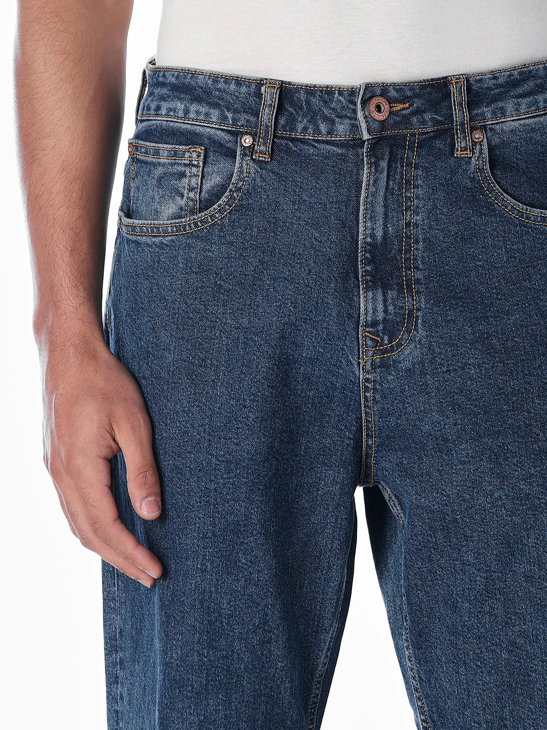 5 Pocket Dario Loose Fit Jeans - Image 4