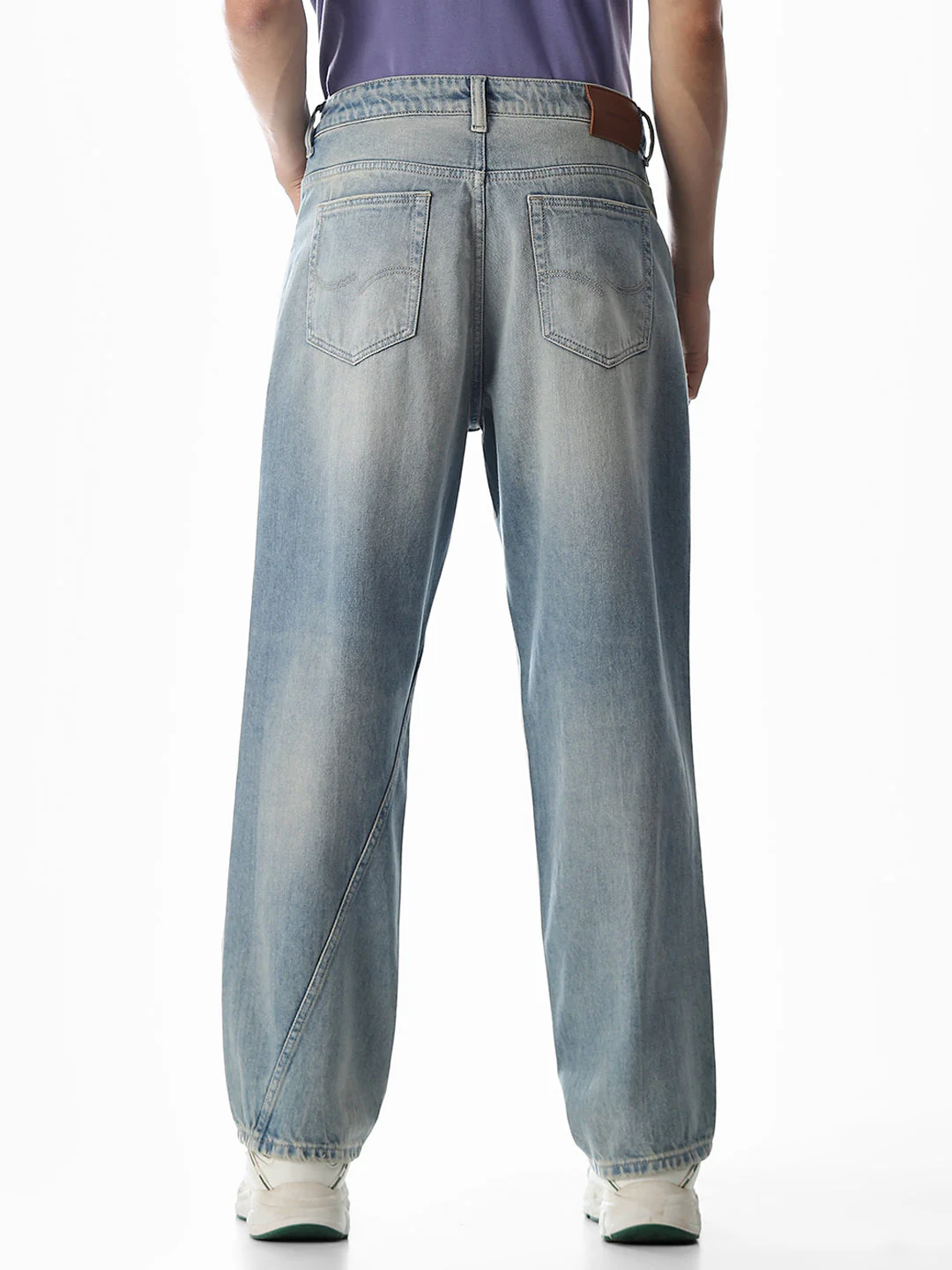 Drawstring Detail Dario Loose Fit Jeans - Image 3
