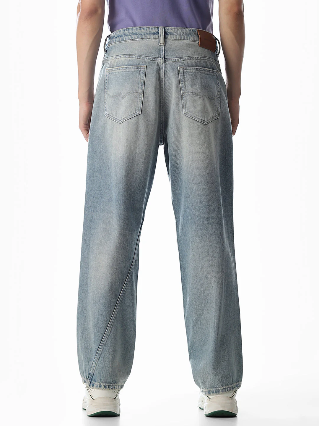Drawstring Detail Dario Loose Fit Jeans - Image 9