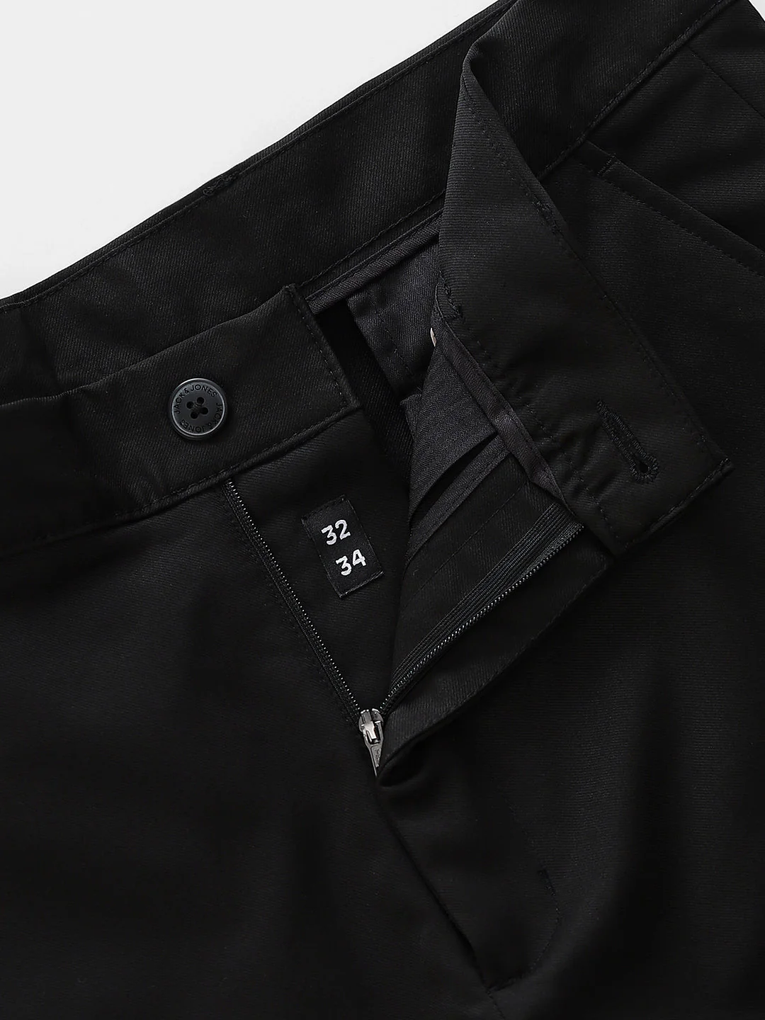 Black High Rise Regular Fit Pants - Image 5