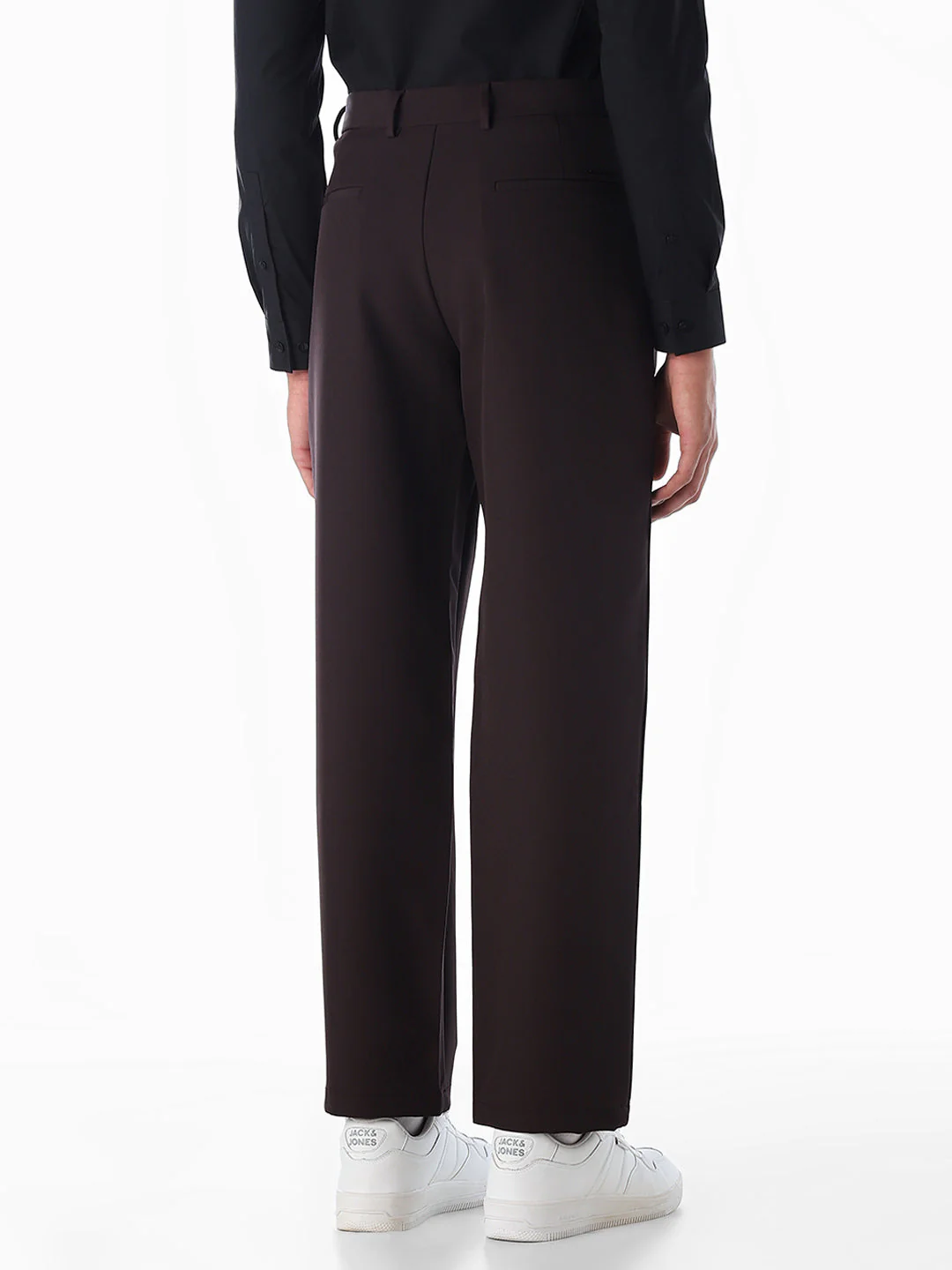 Regular Fit Seoul Pleated Pants - Burgundy - Image 3
