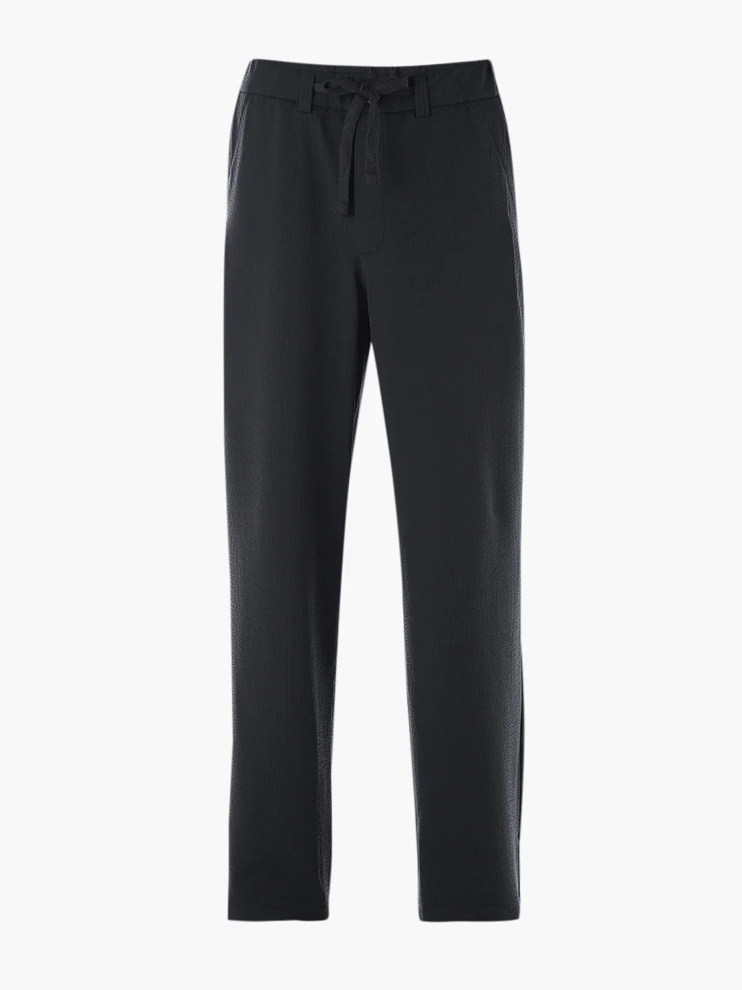 Loose Fit High Rise Pants - Black - Image 7