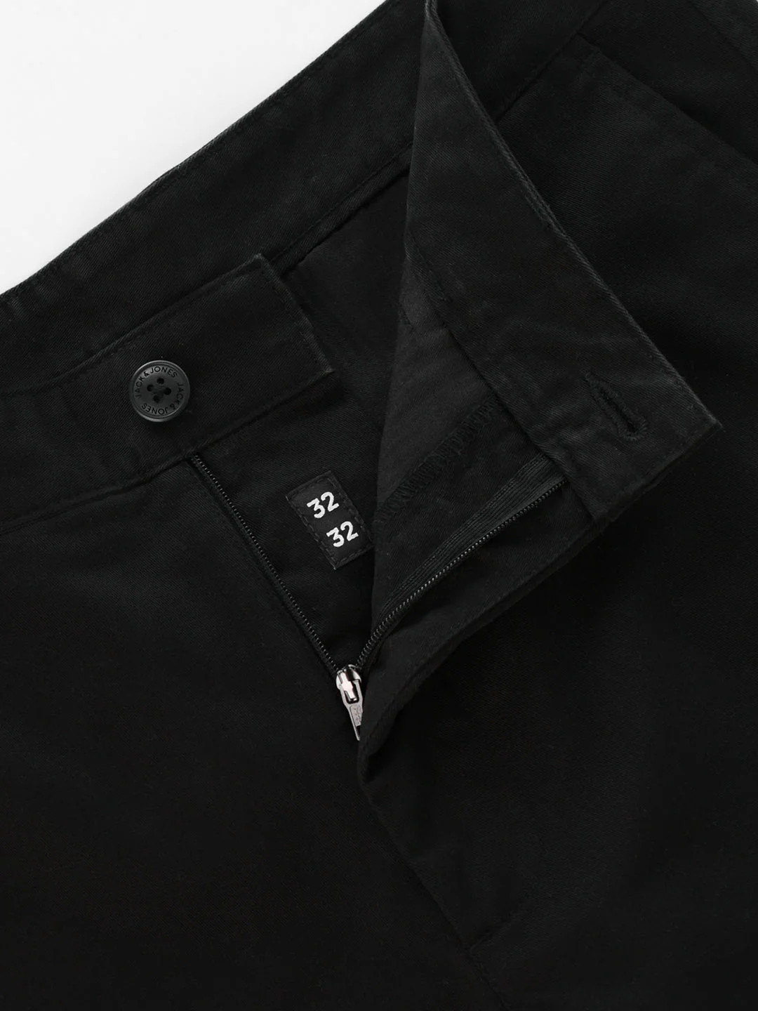 Black Mid Rise Casual Pants - Image 5
