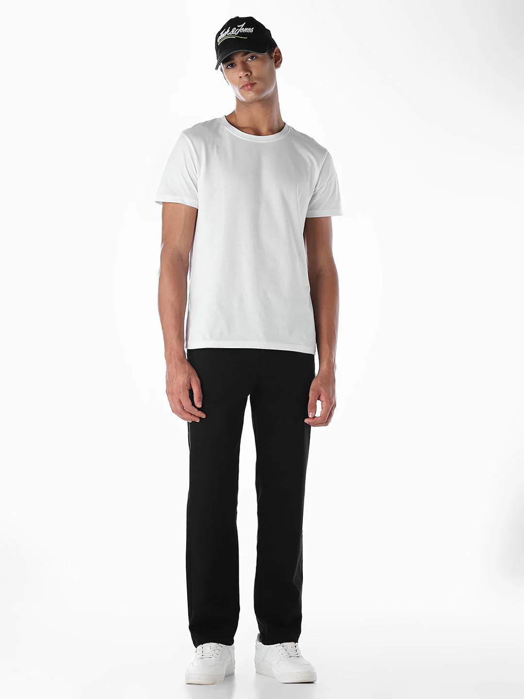 Black Mid Rise Casual Pants - Image 6