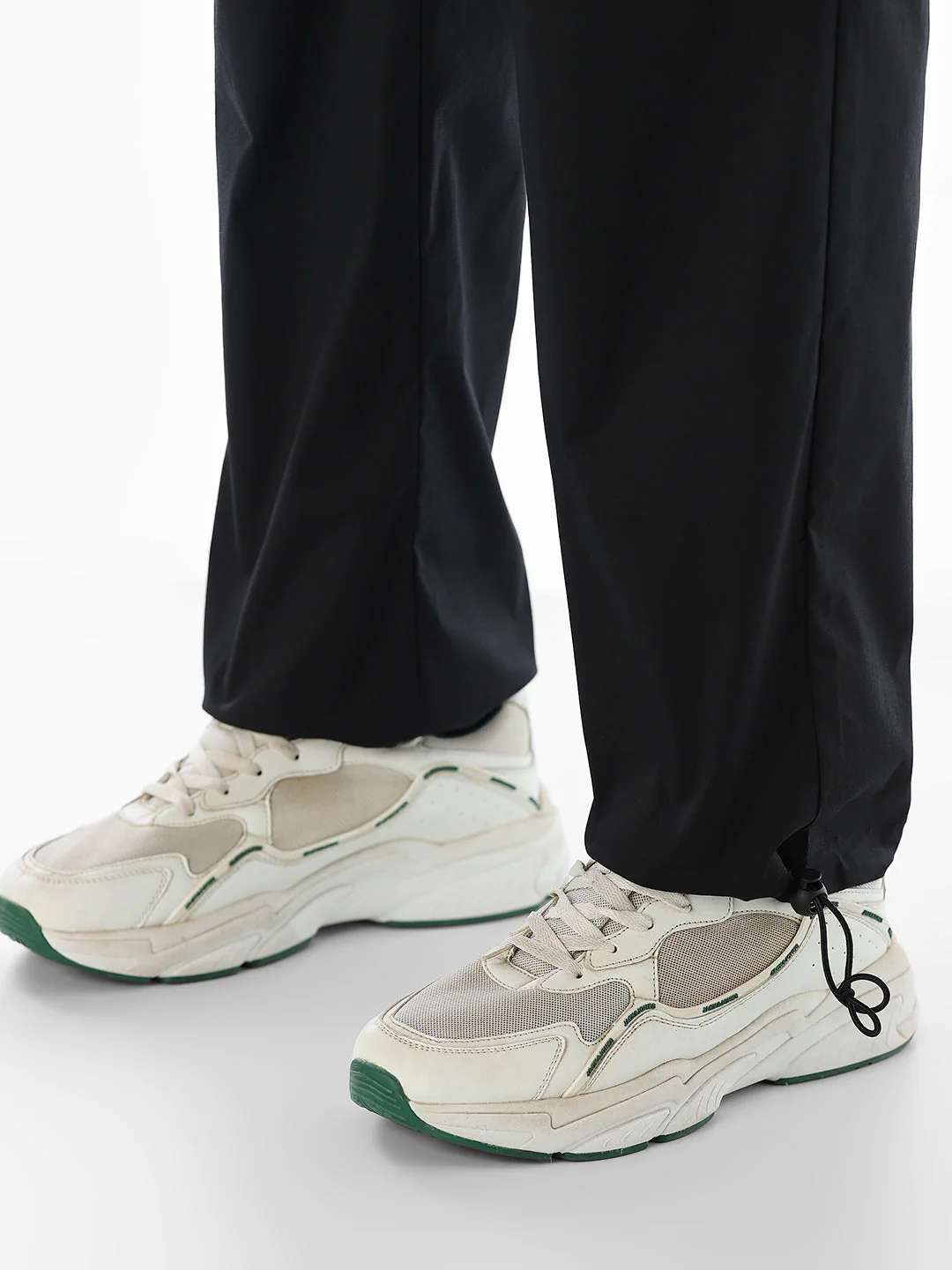 Black Relaxed Fit Pants - Image 5