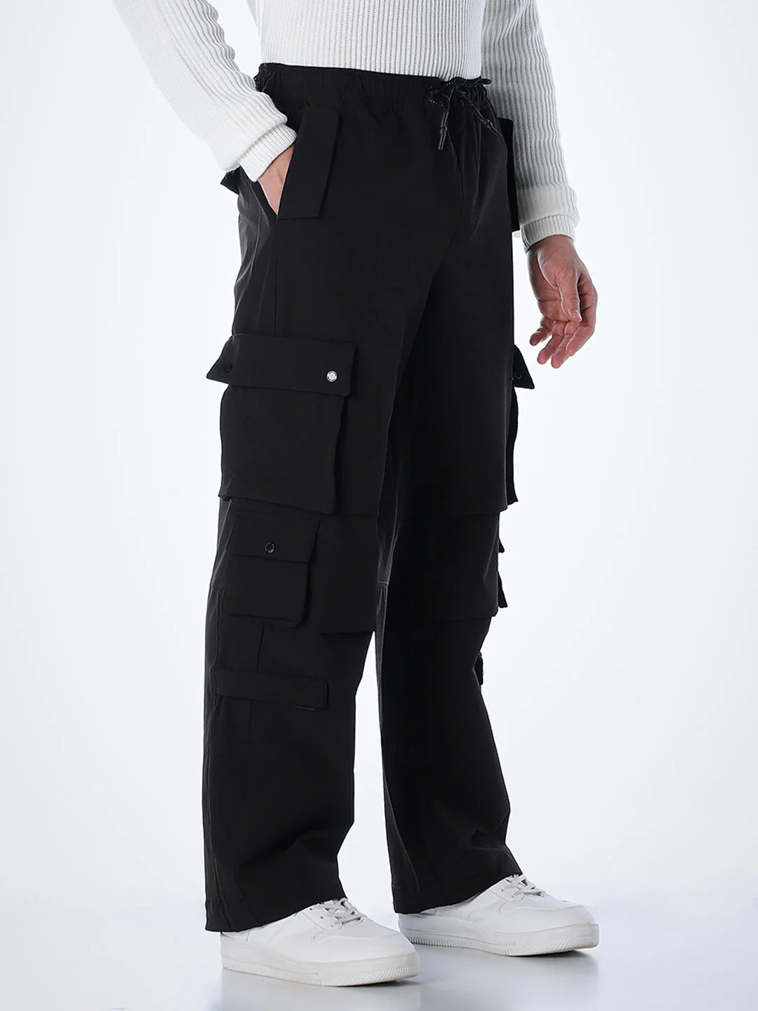 4 Pocket High Rise Cargo Pants - Image 2