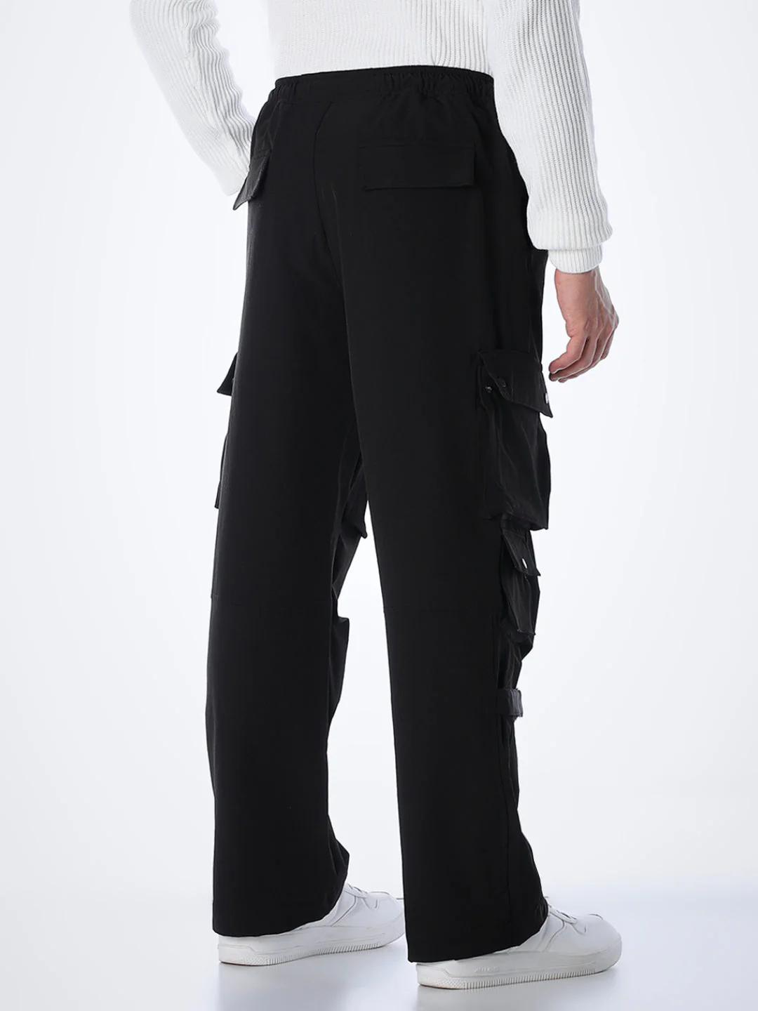 4 Pocket High Rise Cargo Pants - Image 3