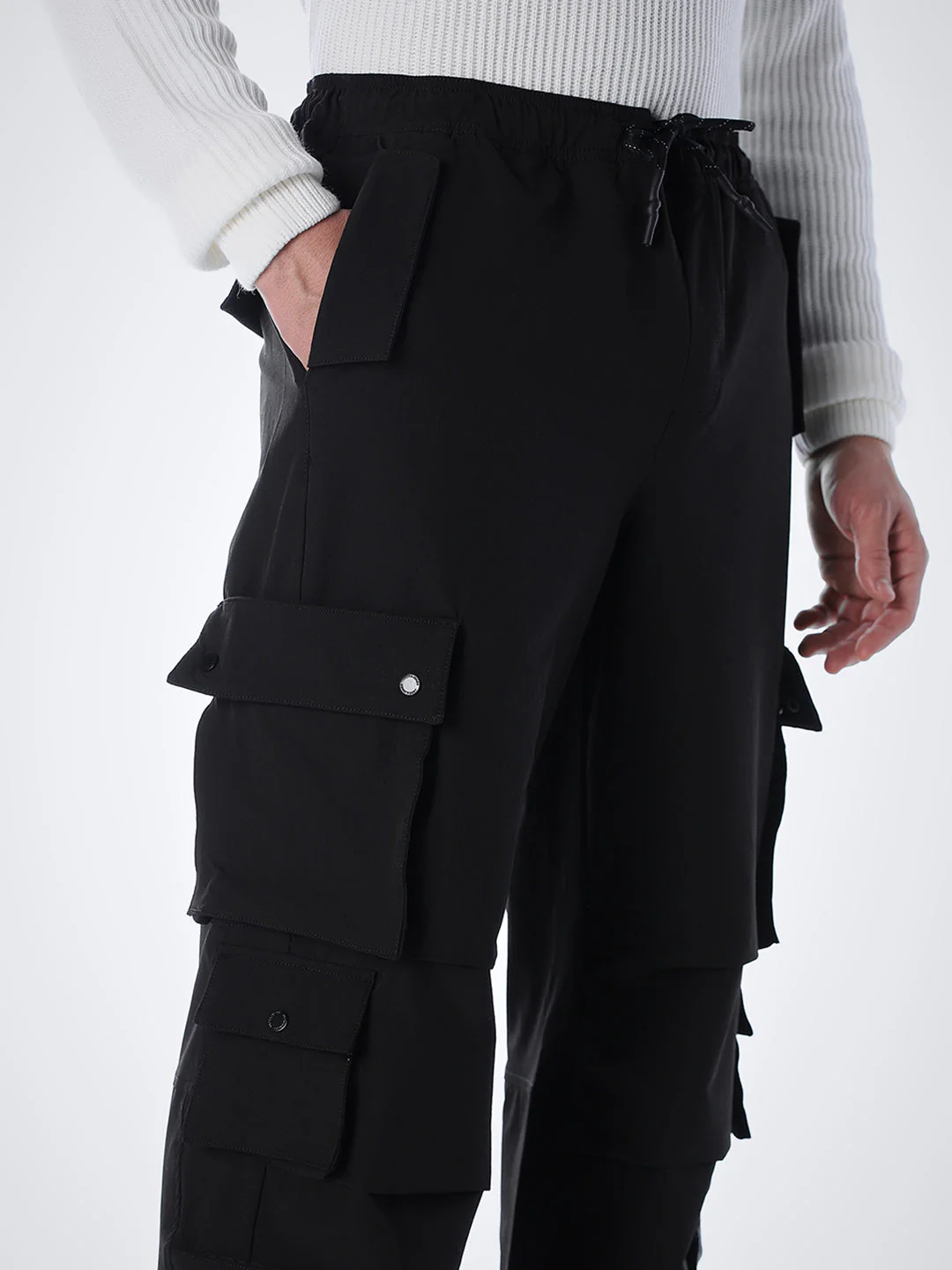 4 Pocket High Rise Cargo Pants - Image 4