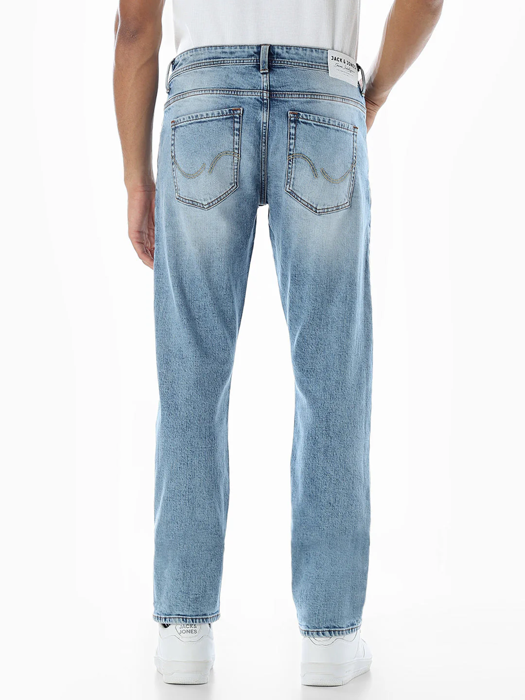 Clark Regular Fit Selvedge Jeans - Light Blue - Image 3