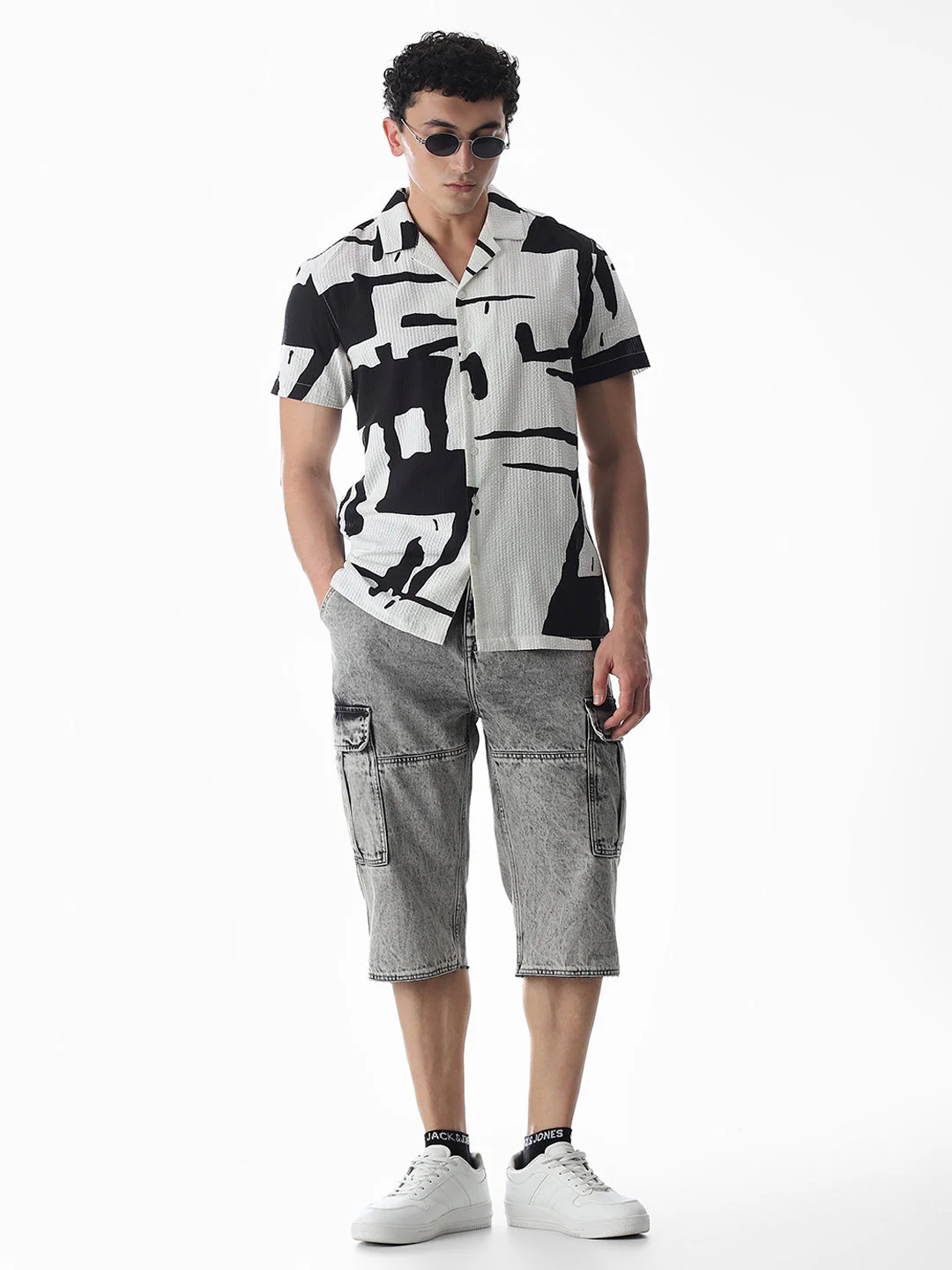 Printed Comfort Fit Shirt - Image 6