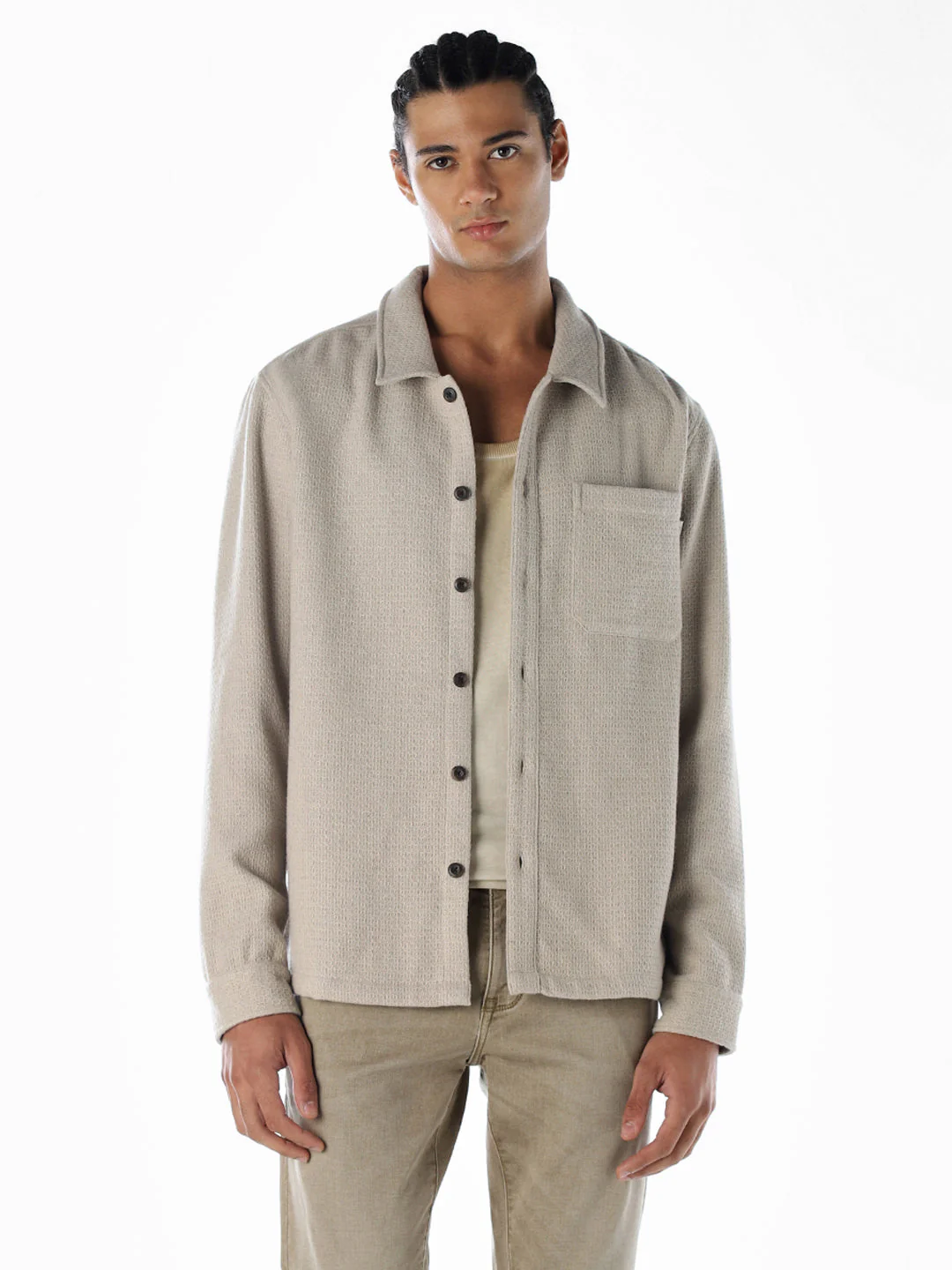 Oversized Cotton Shirt - Image 2