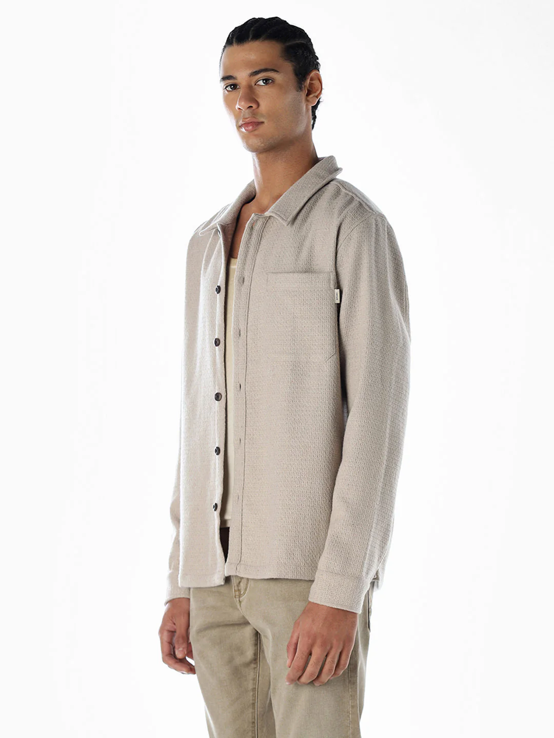 Oversized Cotton Shirt - Image 3
