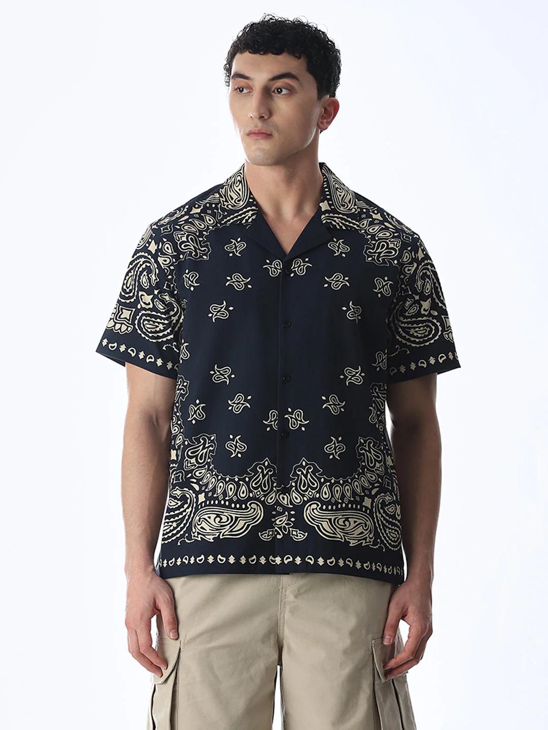 Printed Oversized Shirt - Image 2
