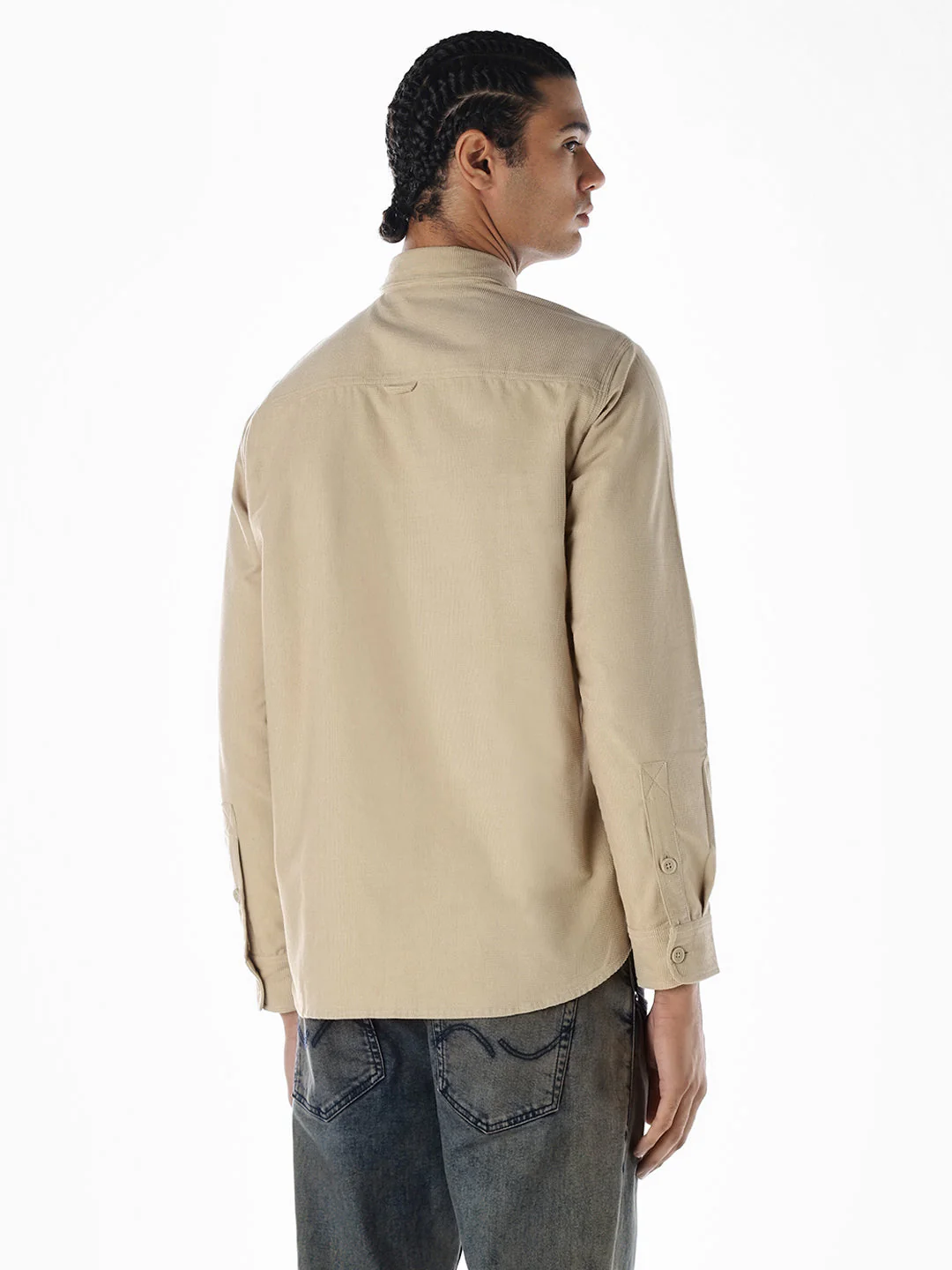 Corduroy Full Sleeves Cotton Shirt - Image 4