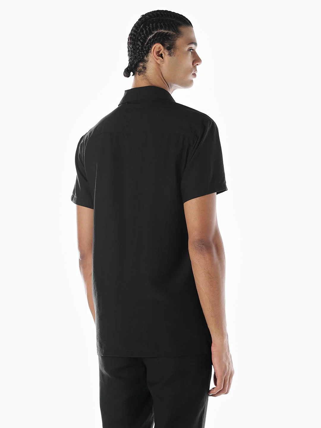 Embroidered Short Sleeves Shirt - Image 4