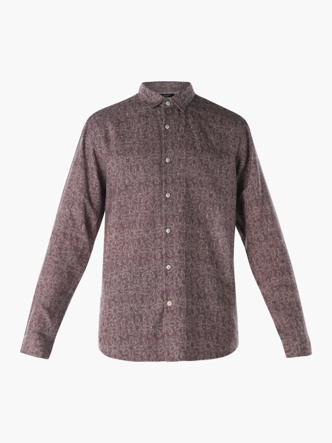 Floral Slim Fit Cotton Shirt - Image 7