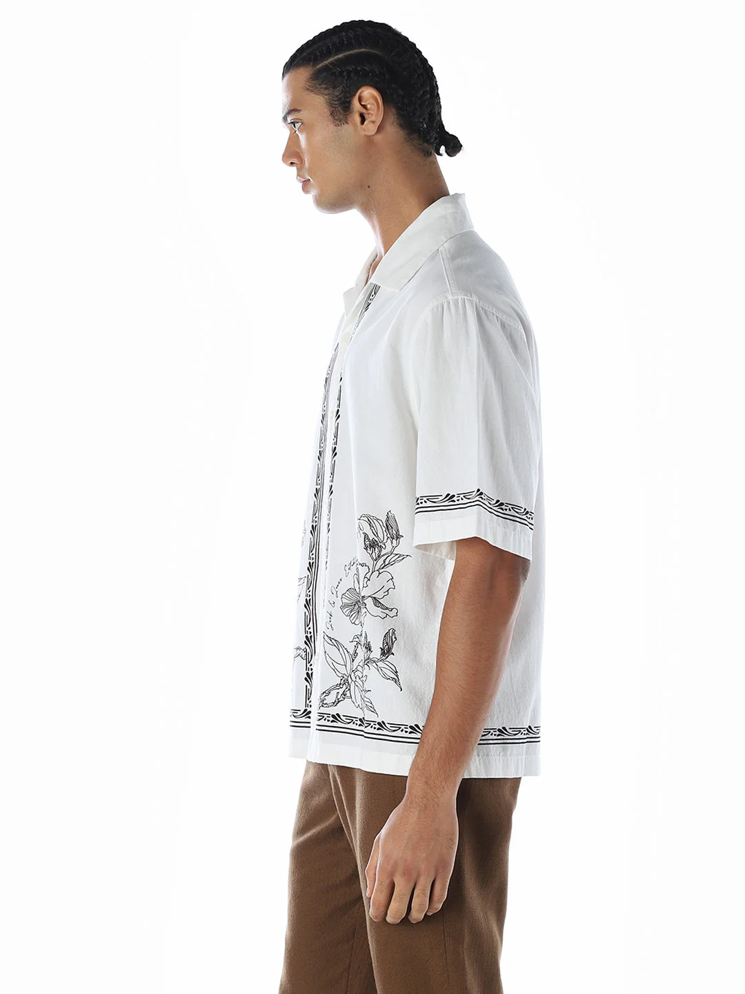 Printed Oversized Shirt - Image 3