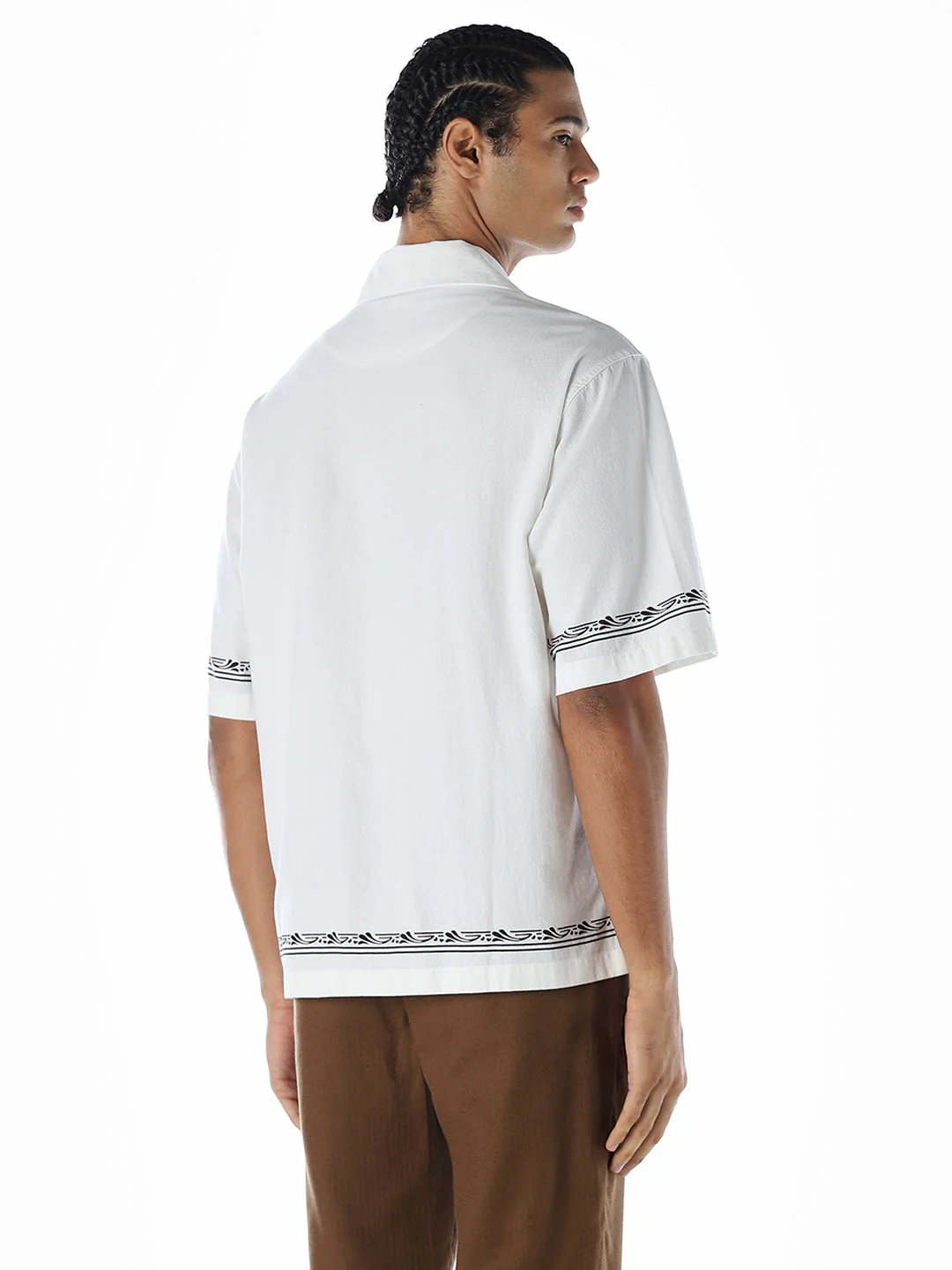 Printed Oversized Shirt - Image 4