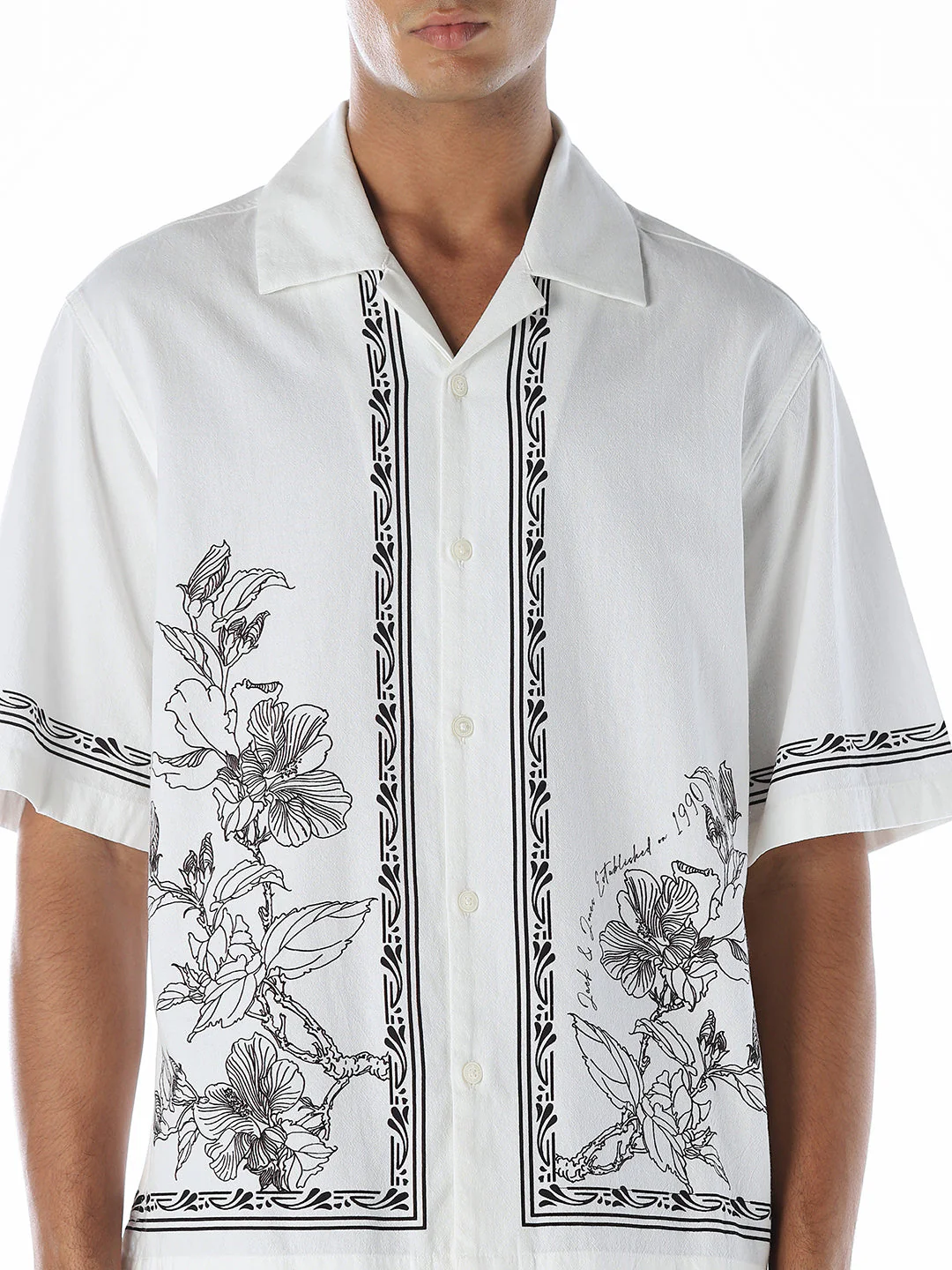 Printed Oversized Shirt - Image 5