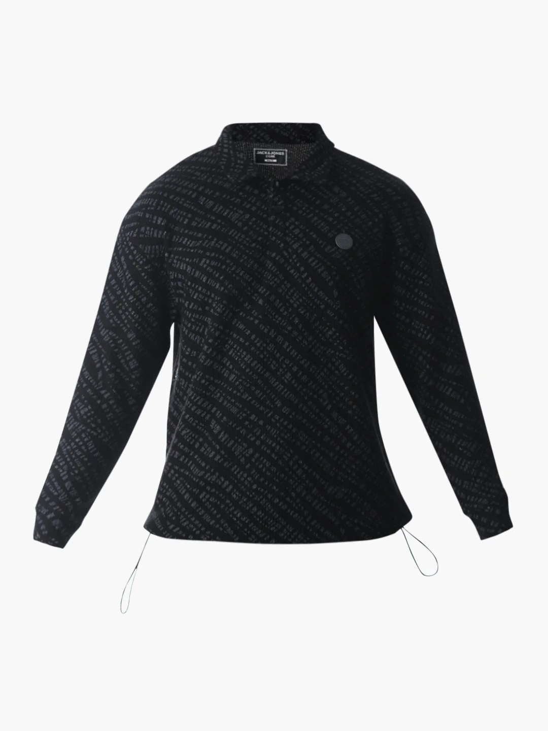 Printed Oversized Cotton Polo - Image 8