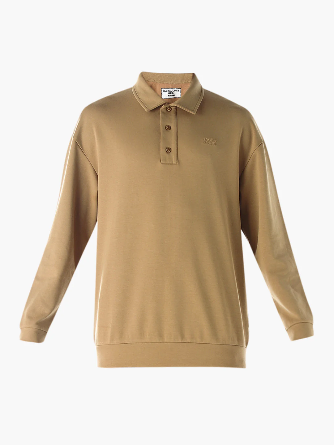 Cotton Oversized Sweat-Polo - Image 7