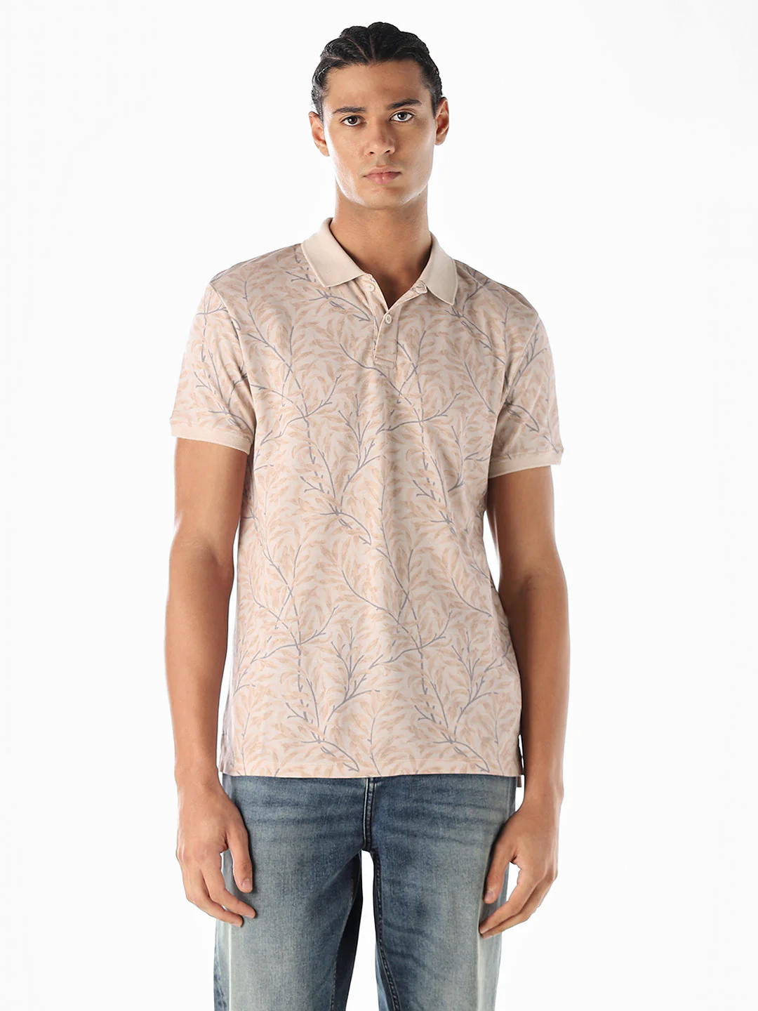 Printed Regular Fit Polo - Image 2