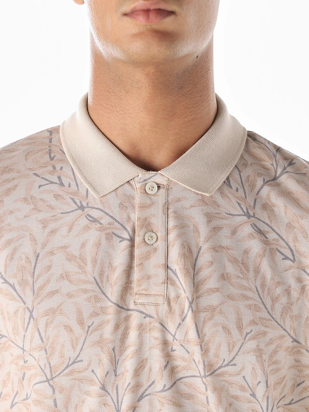 Printed Regular Fit Polo - Image 5