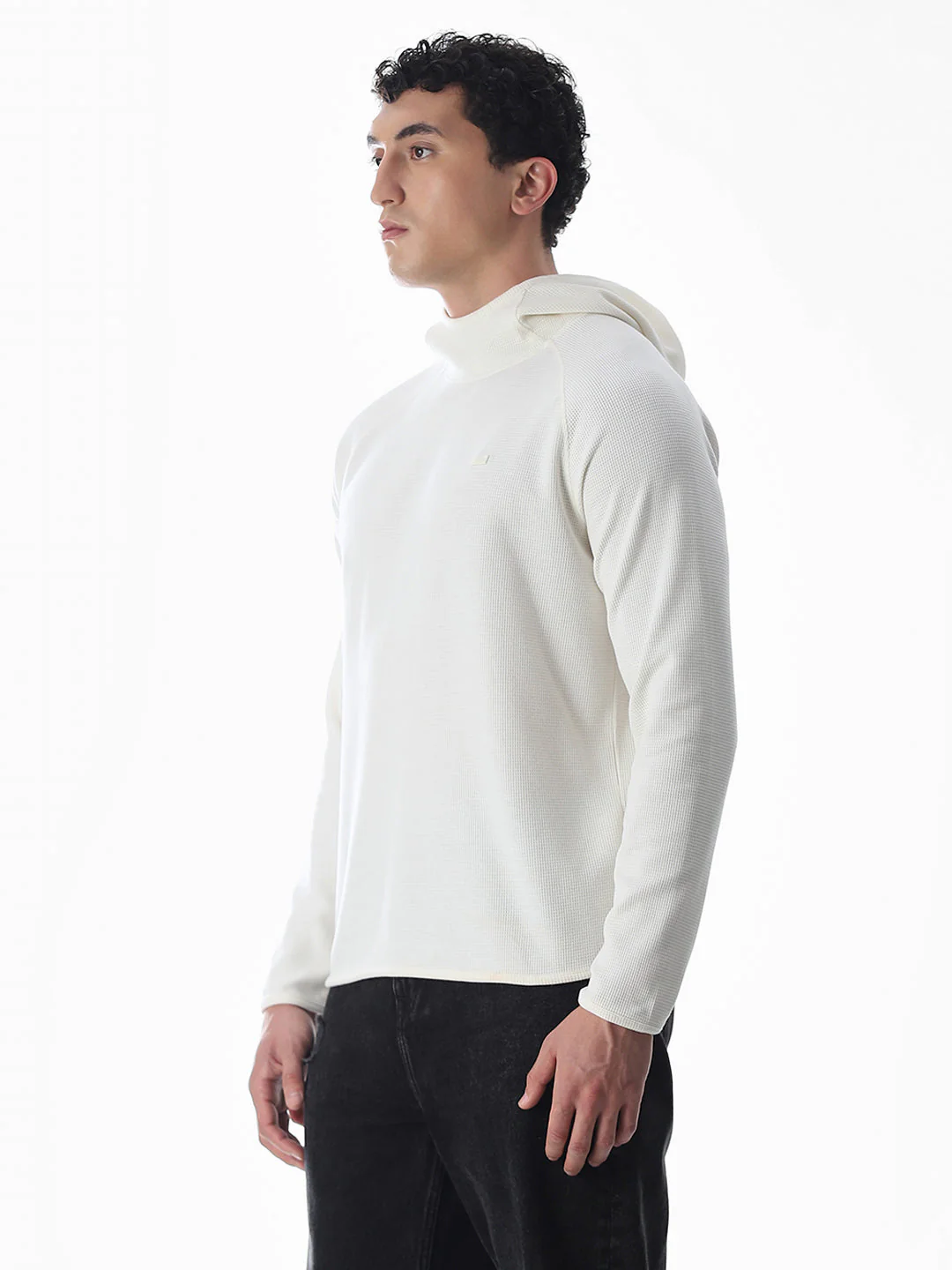 White Hooded Sweatshirt - Image 3