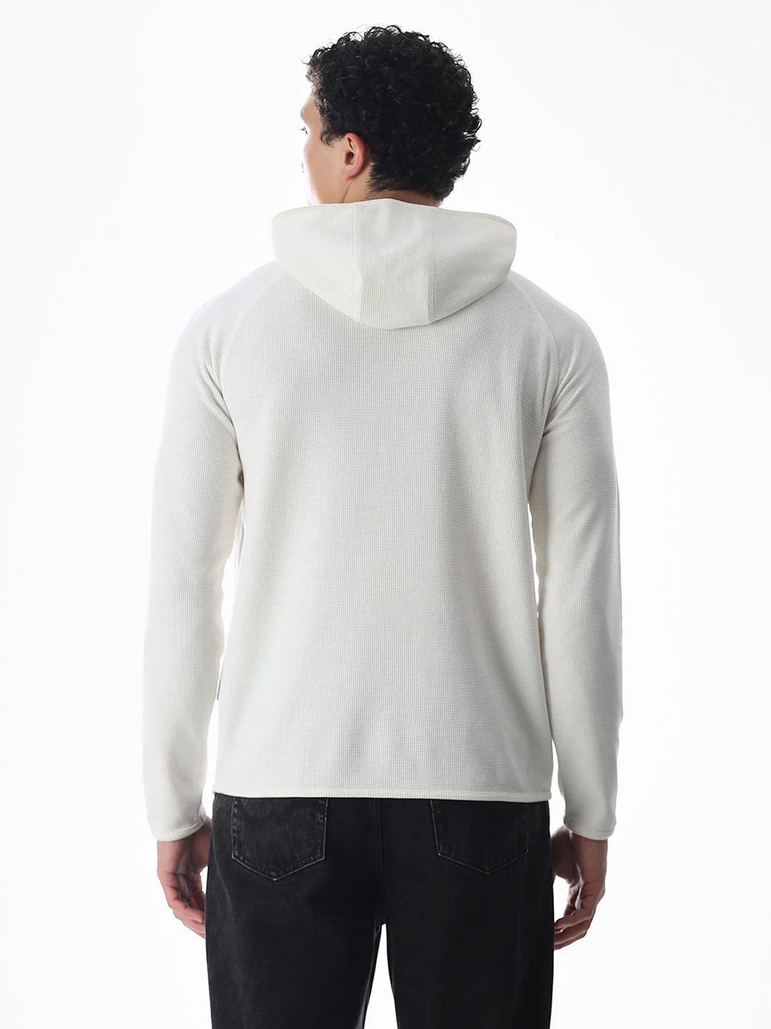 White Hooded Sweatshirt - Image 4