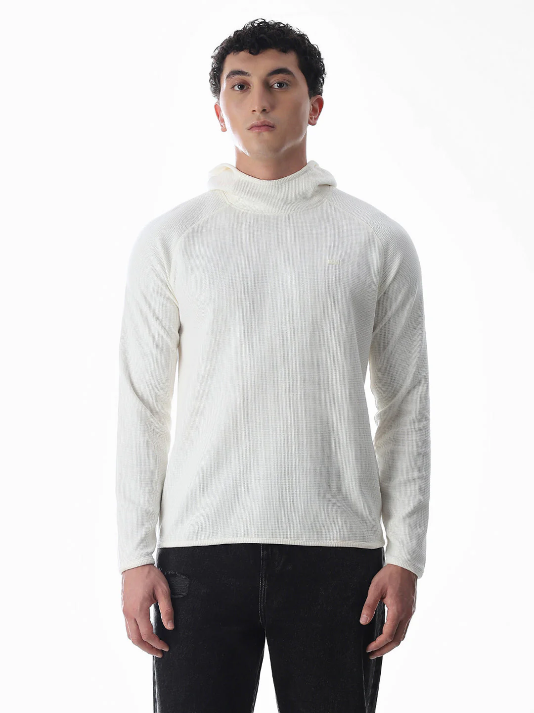 White Hooded Sweatshirt - Image 8