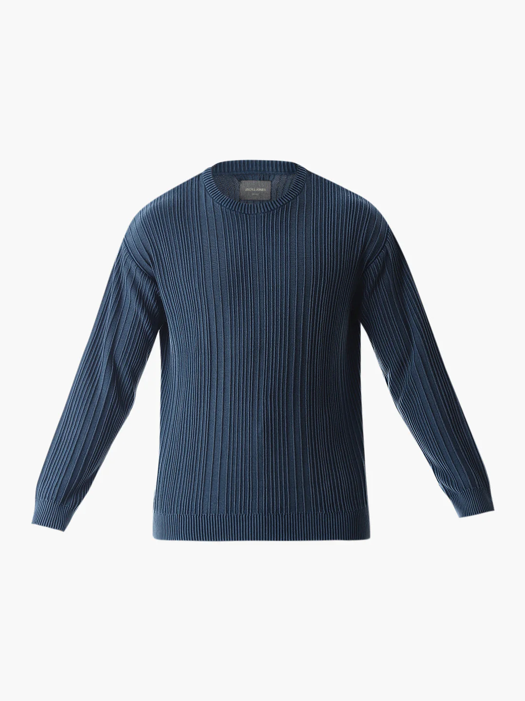 Light Wash Self-Design Pullover - Image 7