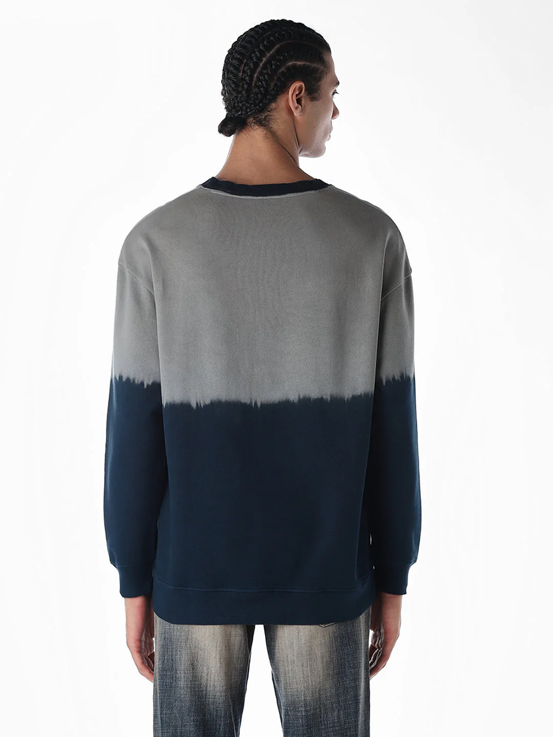 Printed Colourblocked Sweatshirt - Image 4