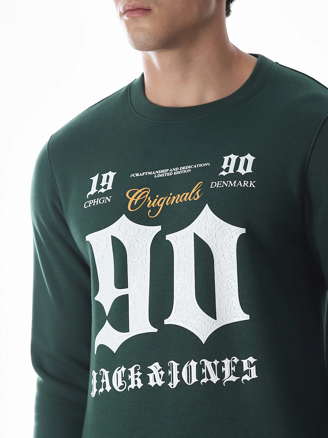Green Printed Sweatshirt - Image 5