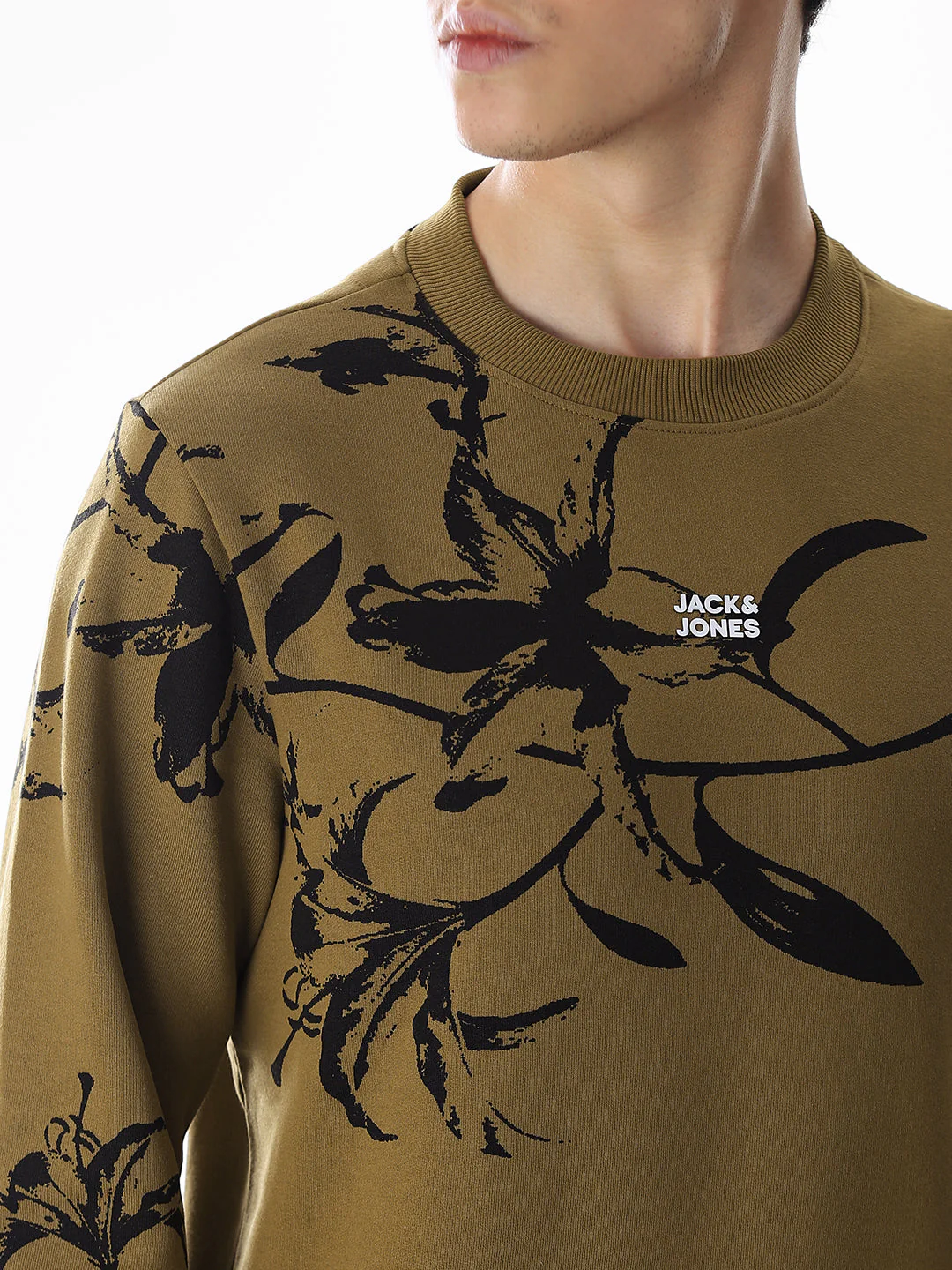 Golden Brown Printed Sweatshirt - Image 5