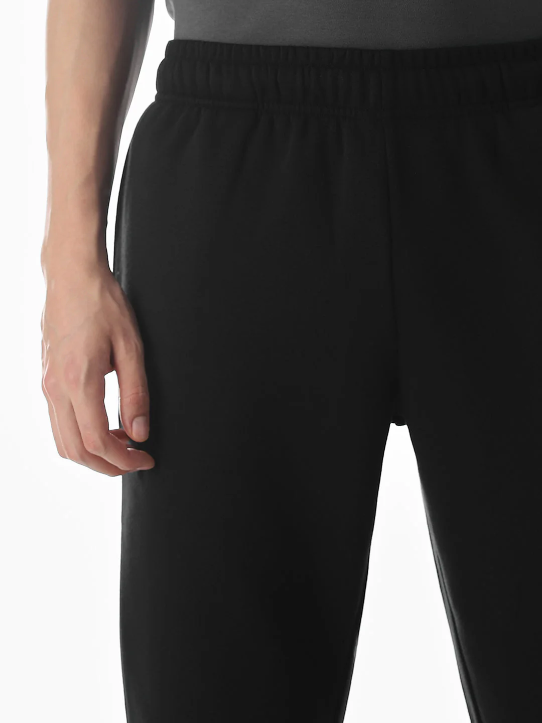 Black Typographic Sweatpants - Image 4